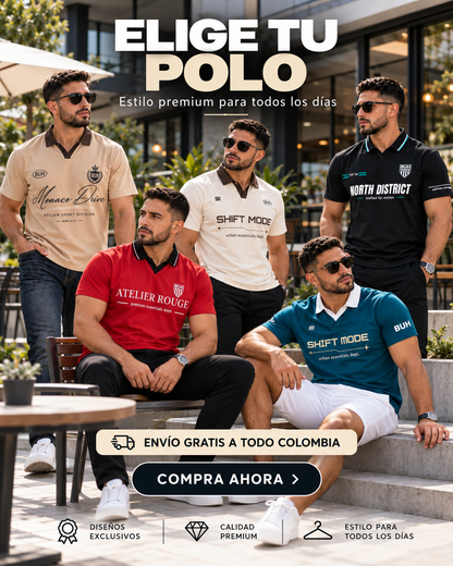 Polo Hombre Corte Regular